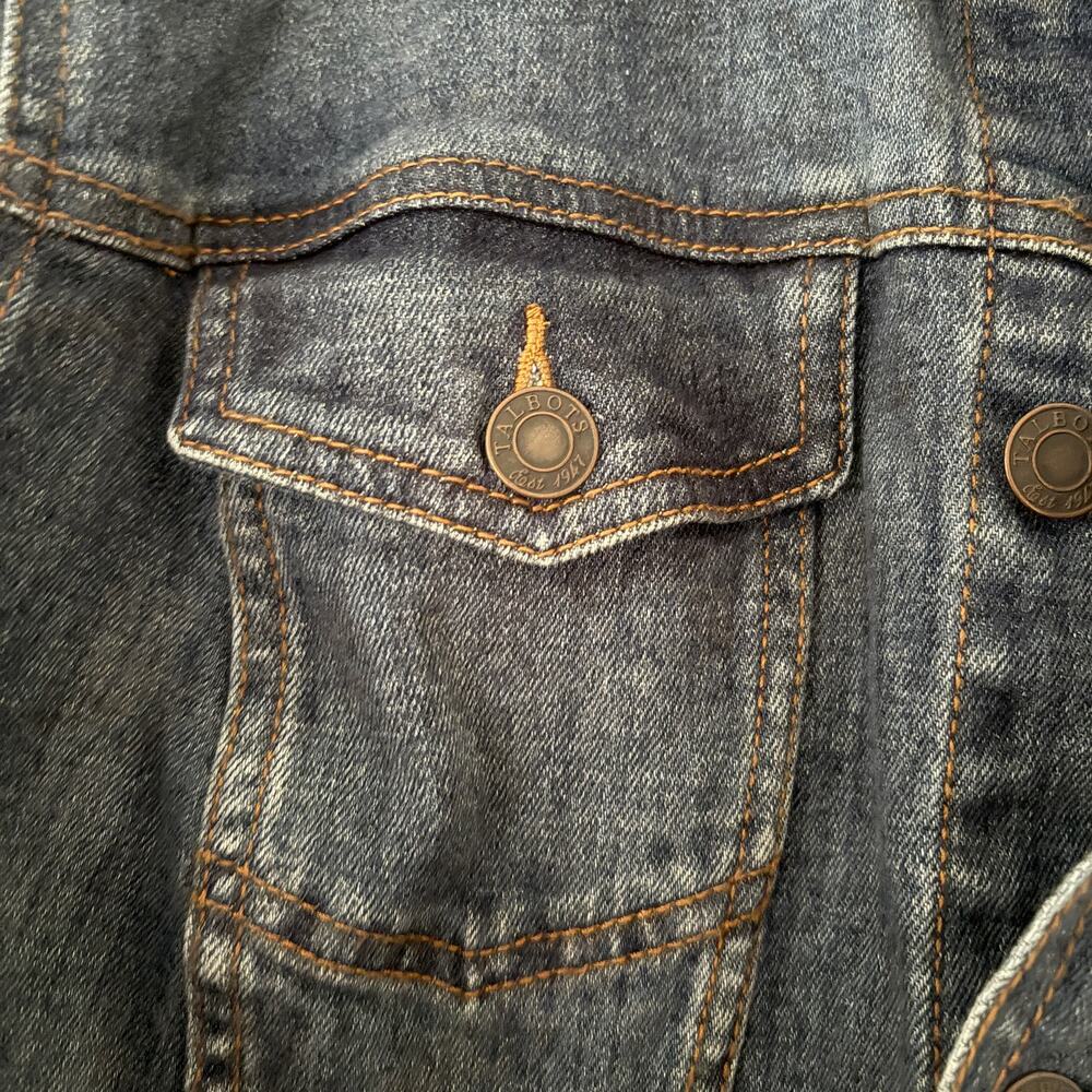 Talbots Classic Denim Jean Jacket Size XL - Picture 4 of 10